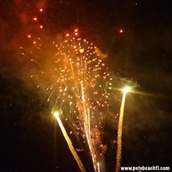 St Pete Beach 4th July Fireworks 2016